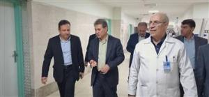 بازدید مدیرعامل سازمان بیمه سلامت ایران از بیمارستان کودکان زهرا مردانی آذر تبریز