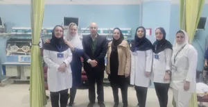 بازدید نوروزی رئیس مرکز از بخش‌های بیمارستان با هدف ارزیابی خدمات و قدردانی از کادر درمان